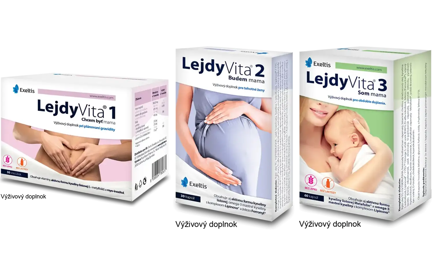 Správne vitamíny dokážu zvýšiť pravdepodobnosť zdravého počatia a zároveň prispieť k zdravému vývinu plodu v prvých týždňoch tehotenstva LejdyVita 1 - Chcem byť mama obsahuje kyselinu listovú, myo-inozitol a cholín, ktoré pomáhajú v príprave na tehotenstvo
